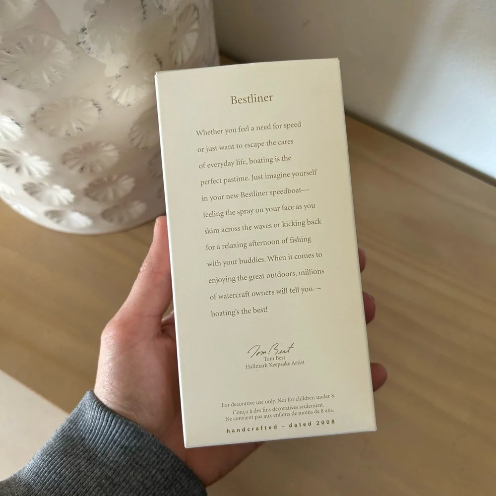 Hallmark charming keepsake